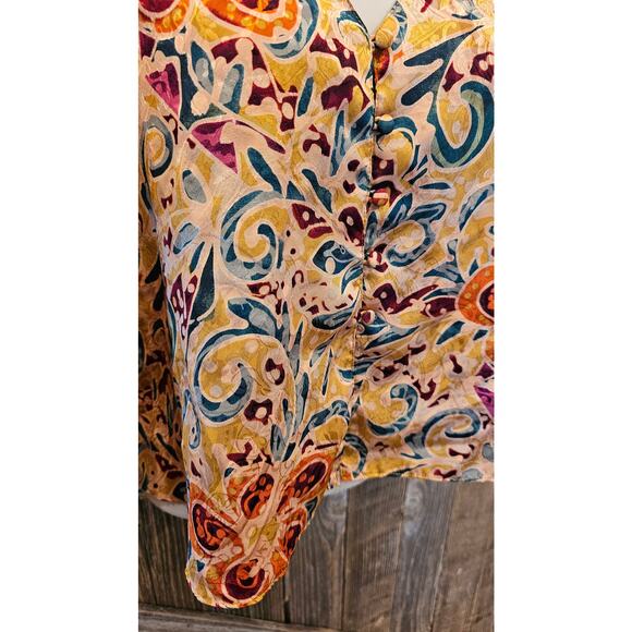 Victorias Secret gold label vintage shiny satin sz M button up babydoll shortie^ - Picture 3 of 6